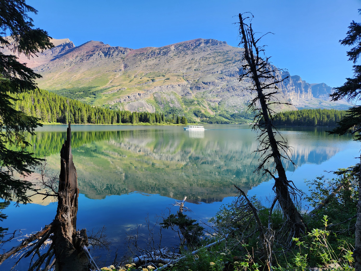 Hike Swiftcurrent and Josephine Lakes