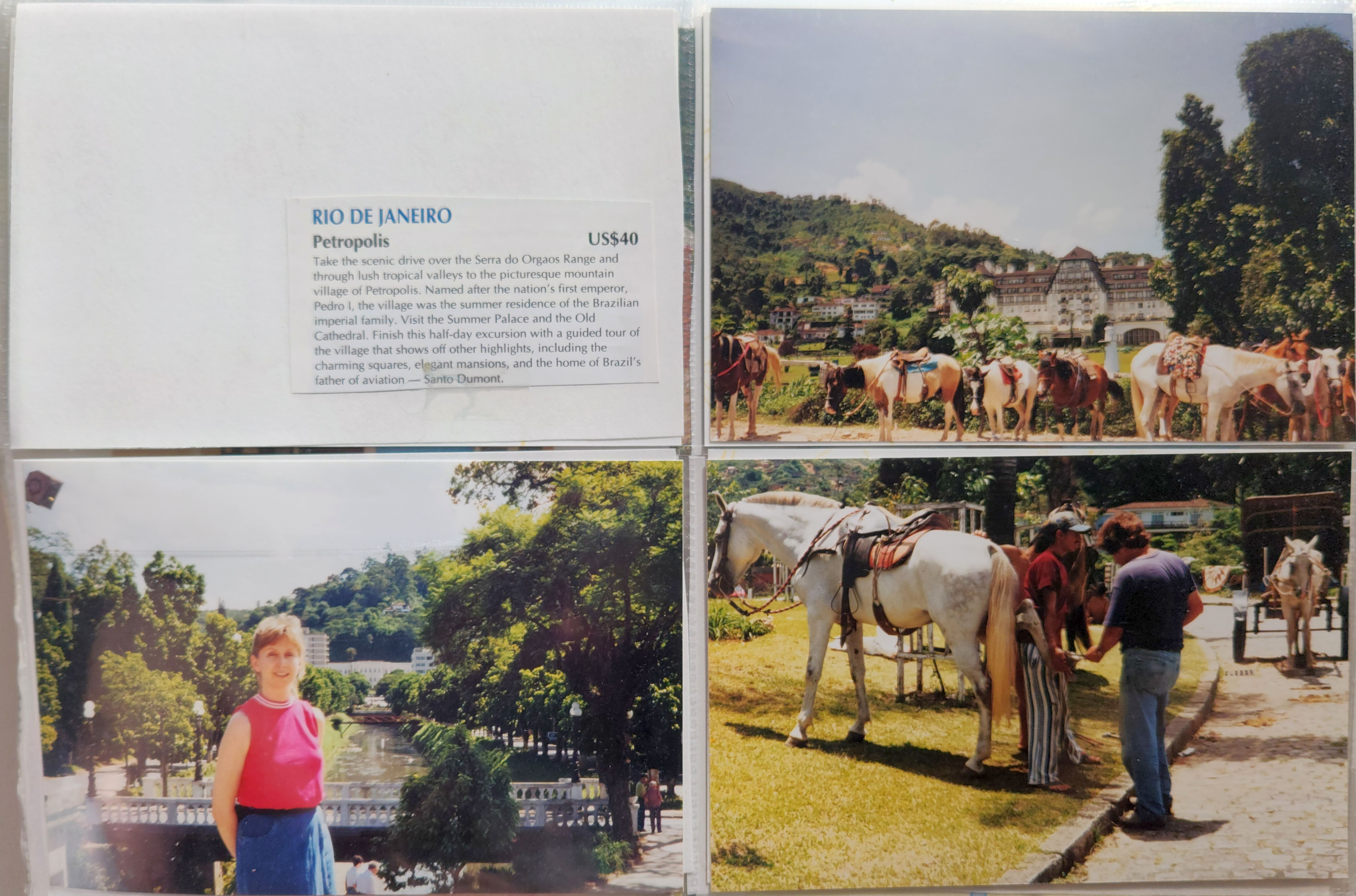 1997/1998 Suzanna Travels to South America