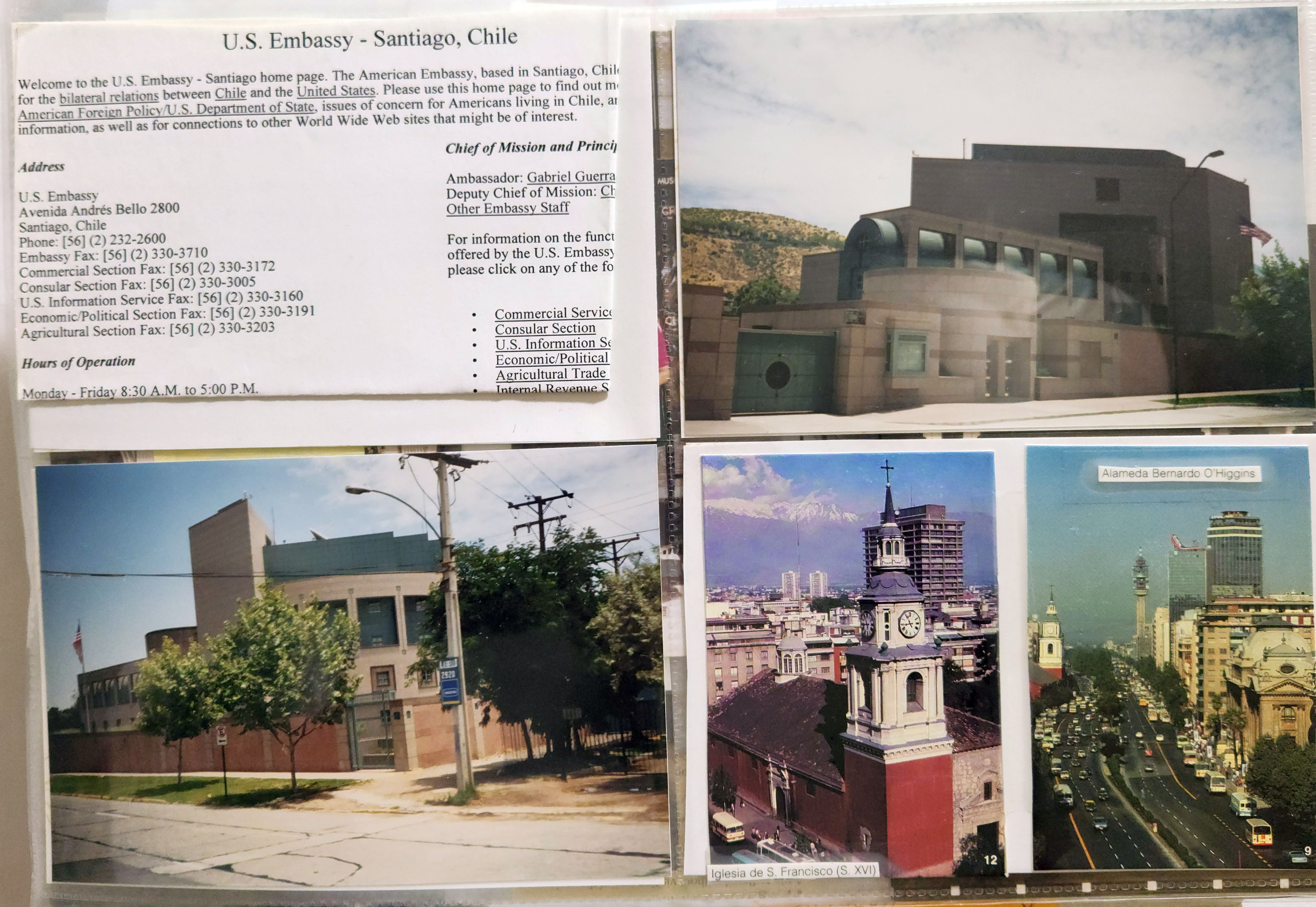 1997/1998 Suzanna Travels to South America