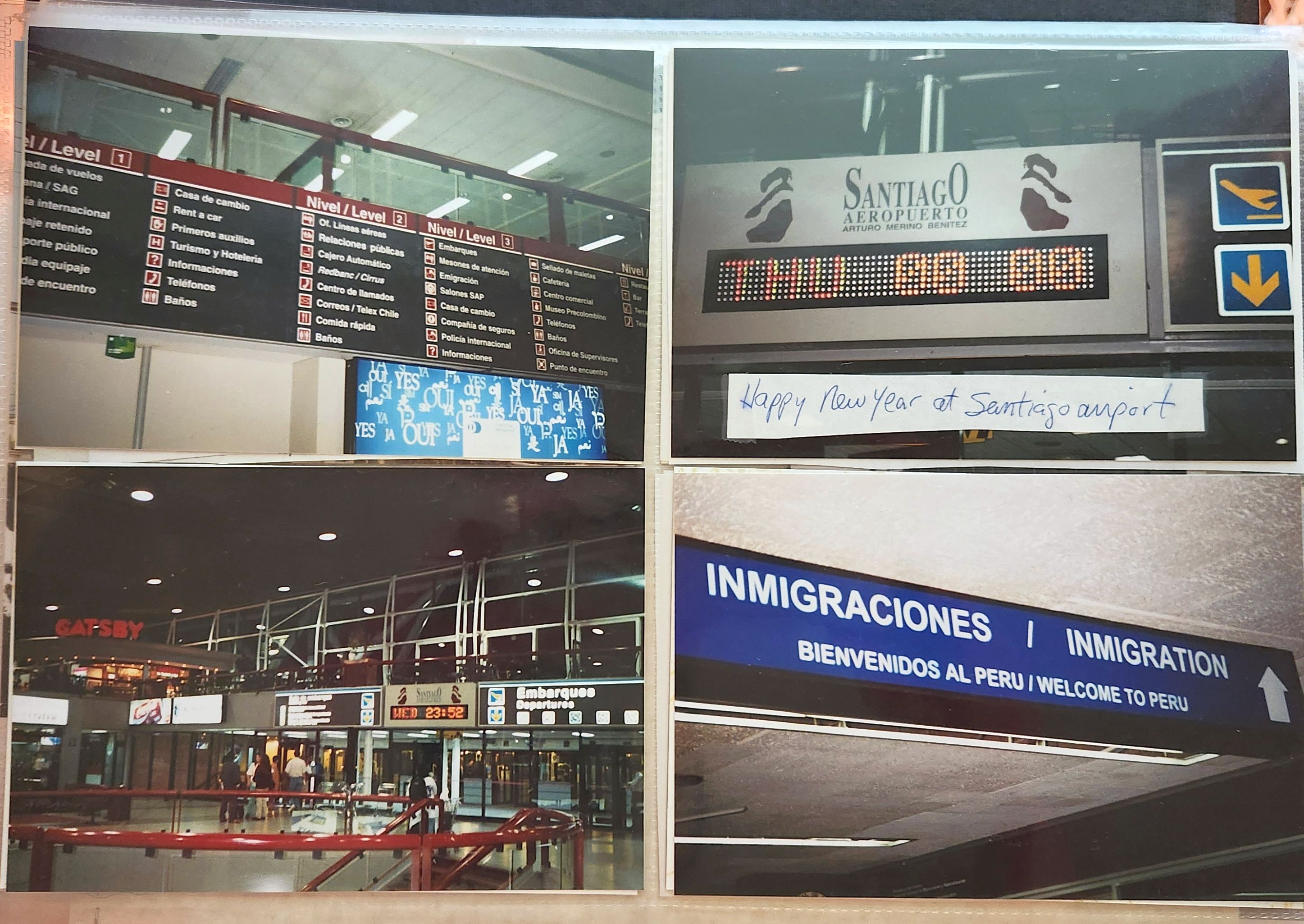 1997/1998 Suzanna Travels to South America