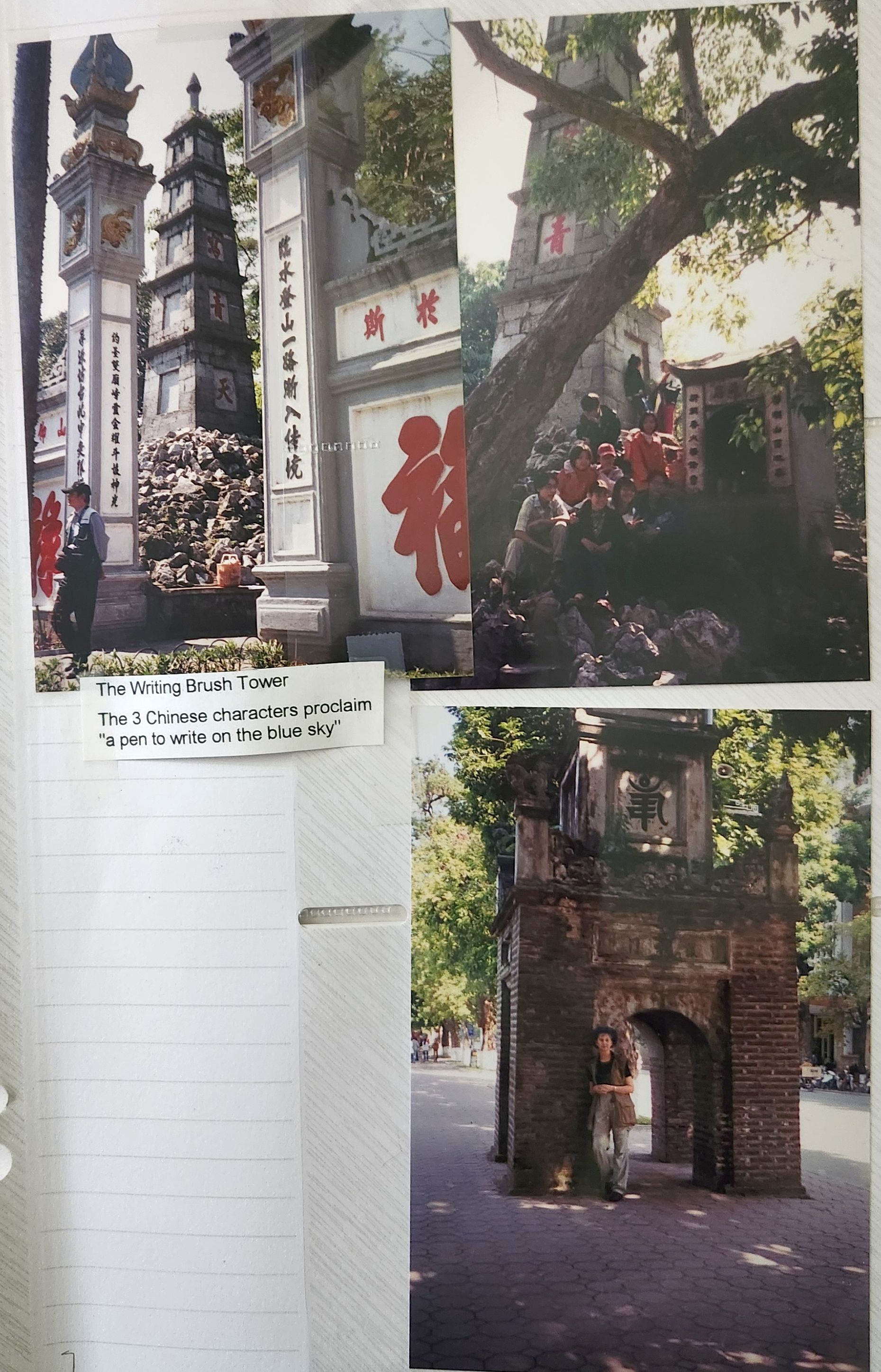 2001 Suzanna Travels to Vietnam and Cambodia