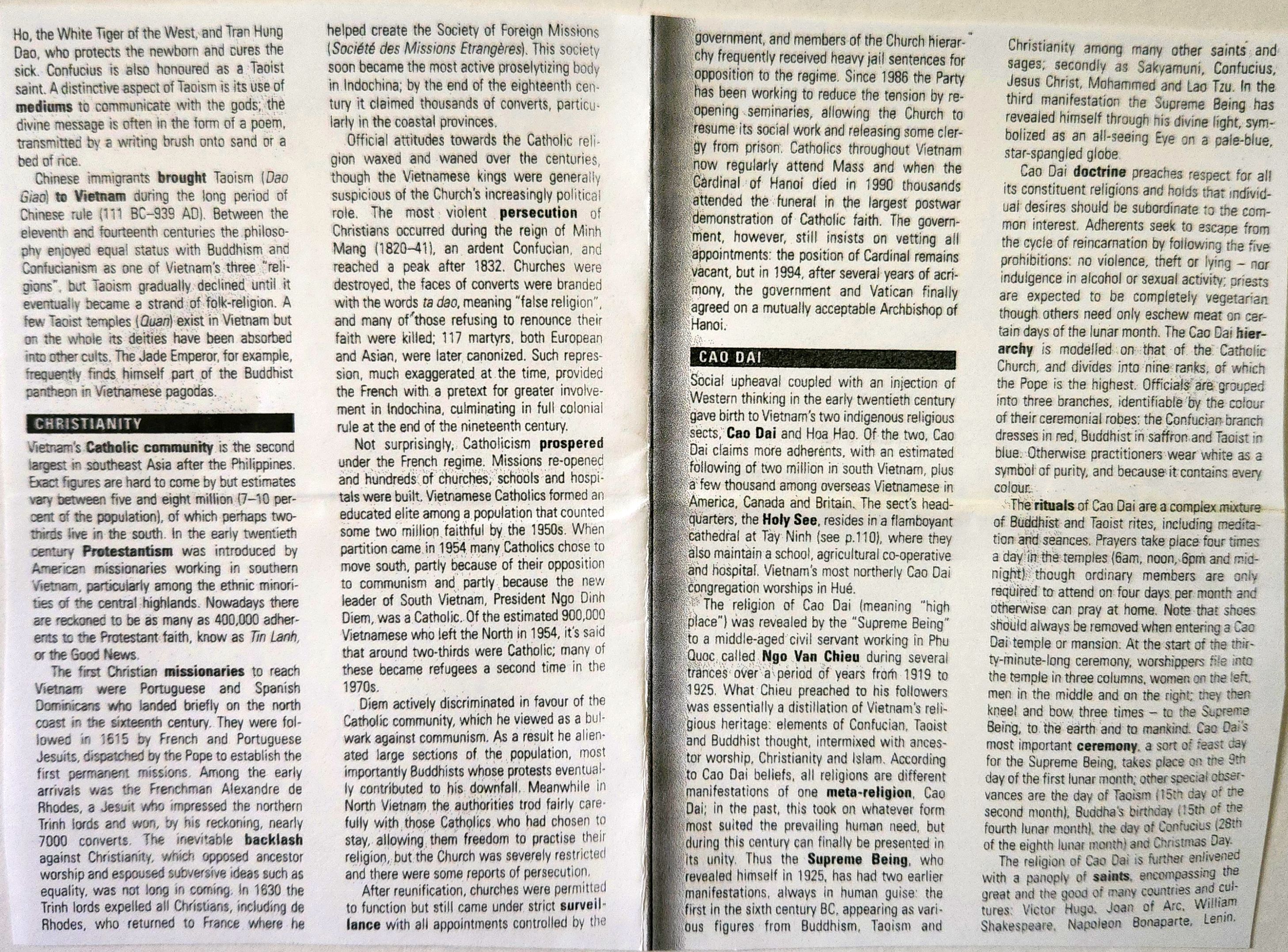 2001 Suzanna Travels to Vietnam and Cambodia