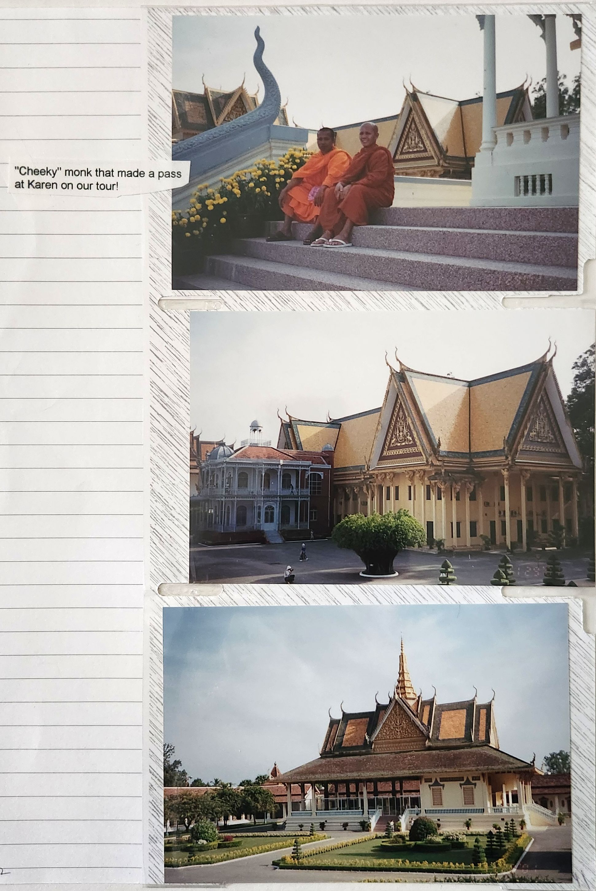 2001 Suzanna Travels to Vietnam and Cambodia