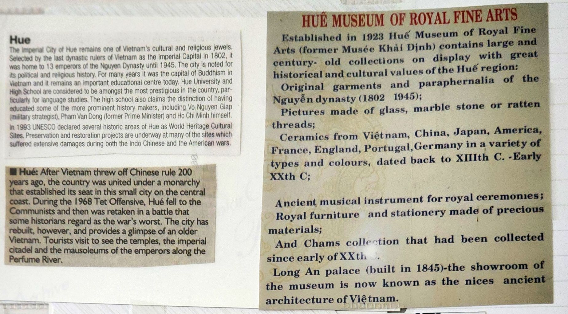 2001 Suzanna Travels to Vietnam and Cambodia