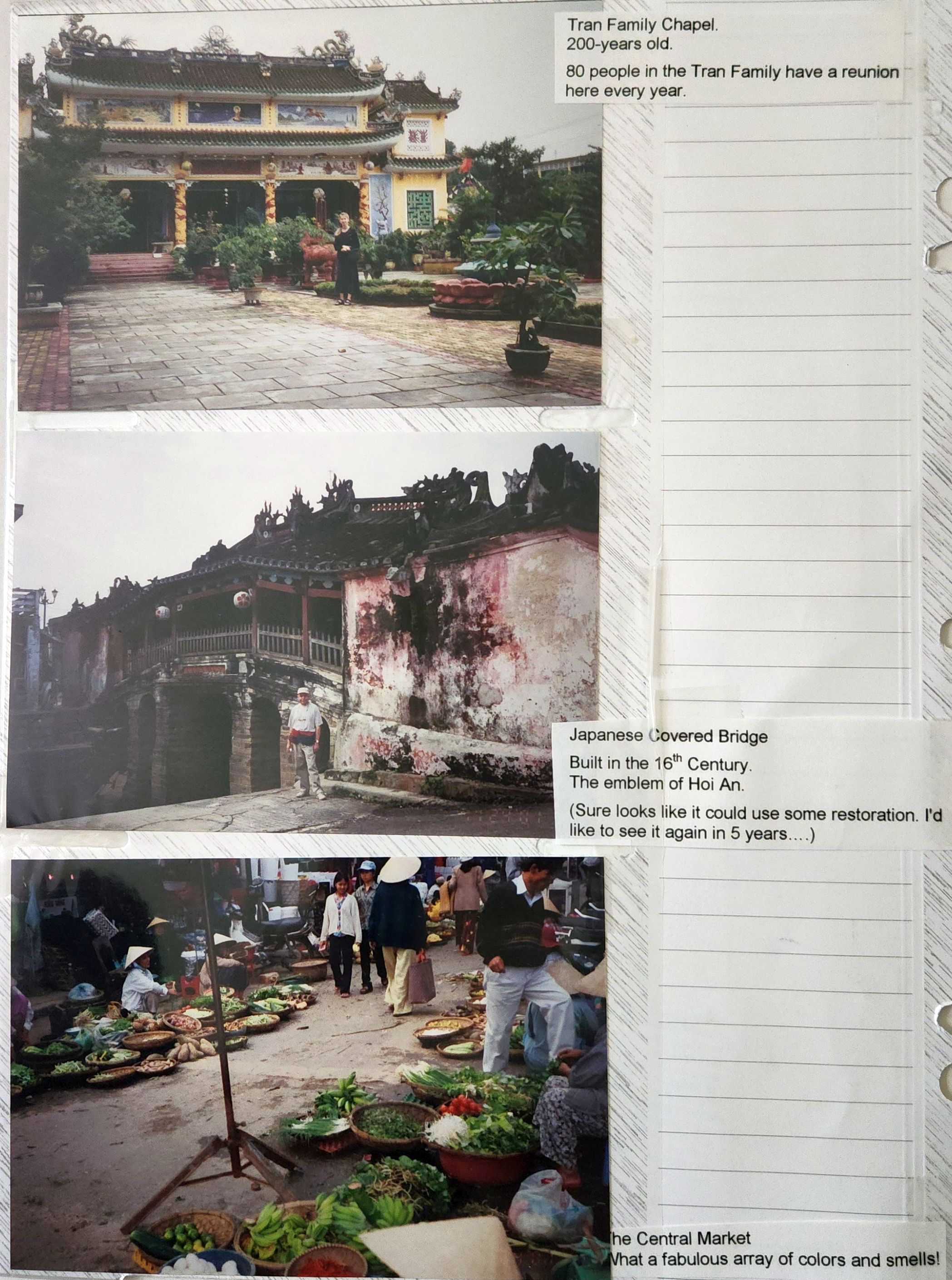 2001 Suzanna Travels to Vietnam and Cambodia